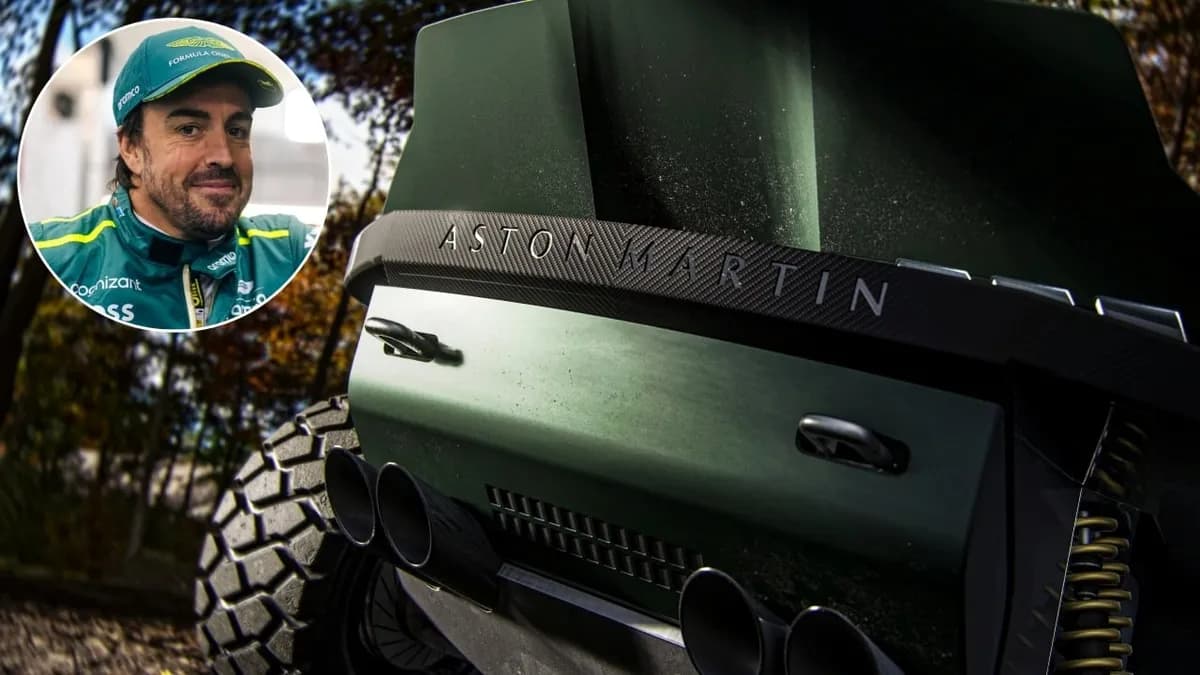Fernando Alonso Returns to Dakar with Aston Martin Dreadnought