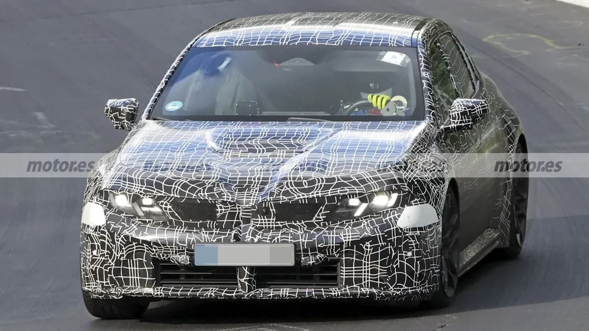 BMW M3 Electric Prototype Spotted Testing at Nürburgring