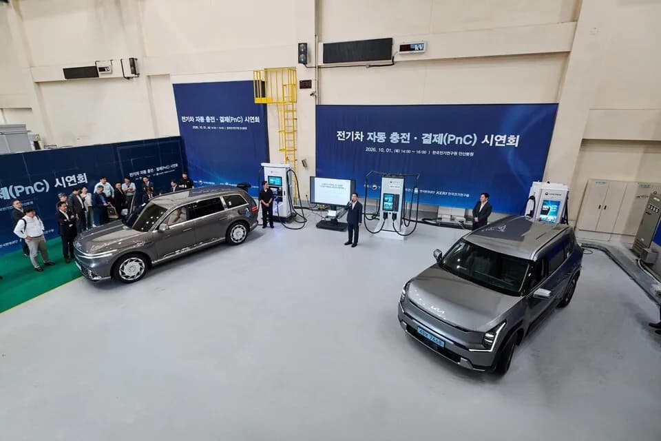 South Korea Launches National Plug and Charge Certification System
