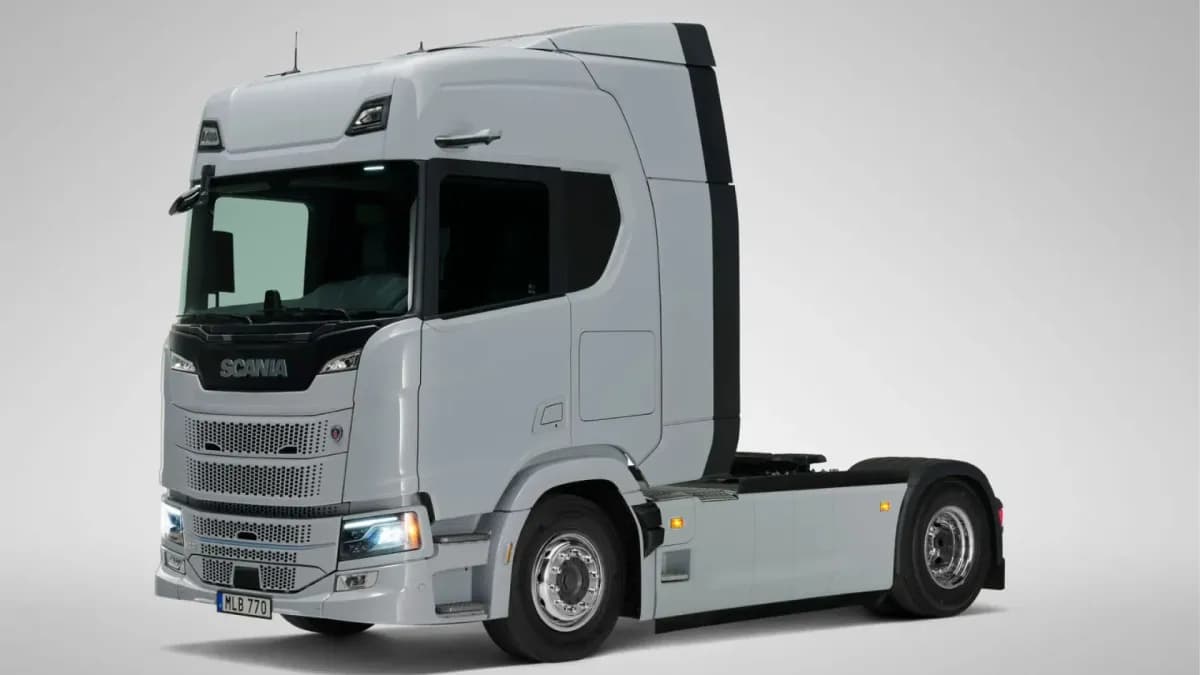 Scania Enhances Electric Truck Range with Additional Battery Capacity