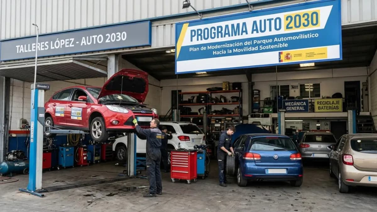 Spanish Repair Shops Call for Inclusion in Auto 2030 Plan