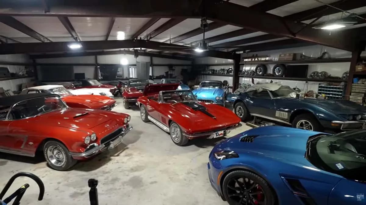 Hidden Corvette Collection Unearthed in Texas