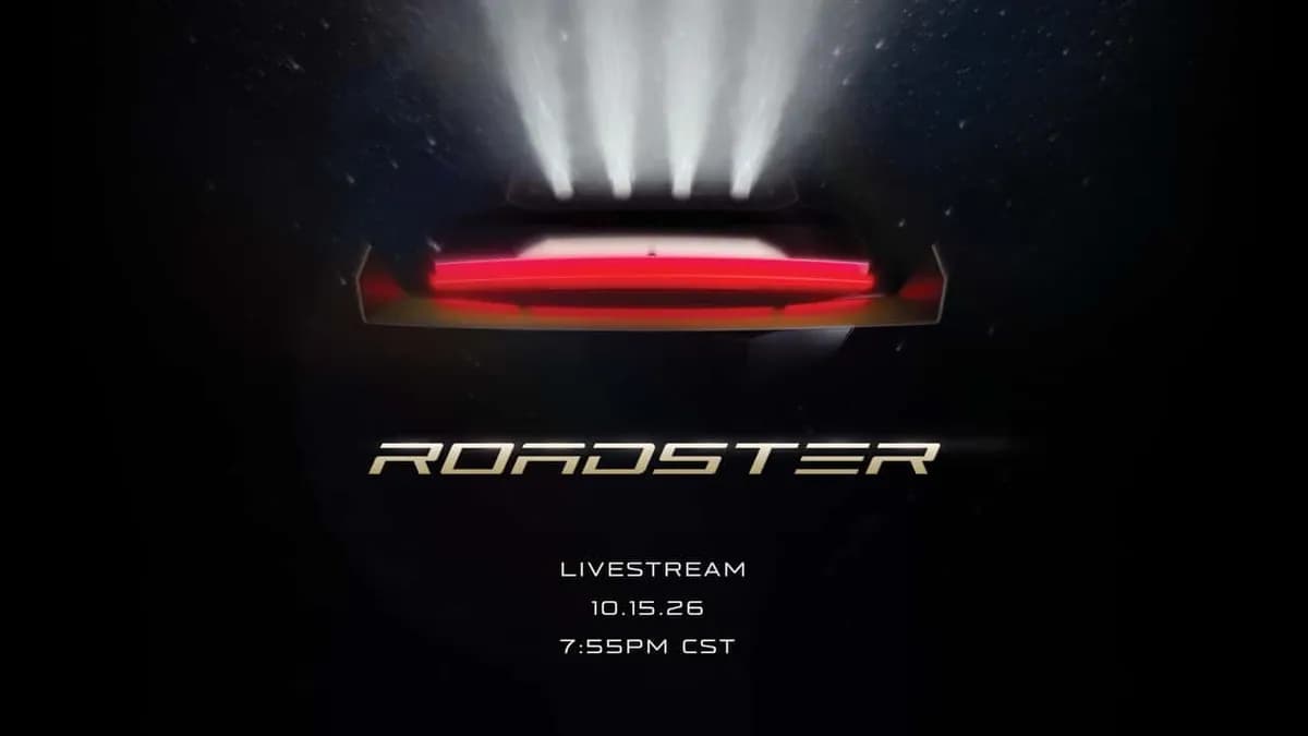 Tesla to Live Stream New Roadster Presentation on October 15