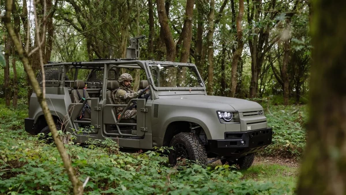 Land Rover Defender Wolf Series II Returns for Military Use