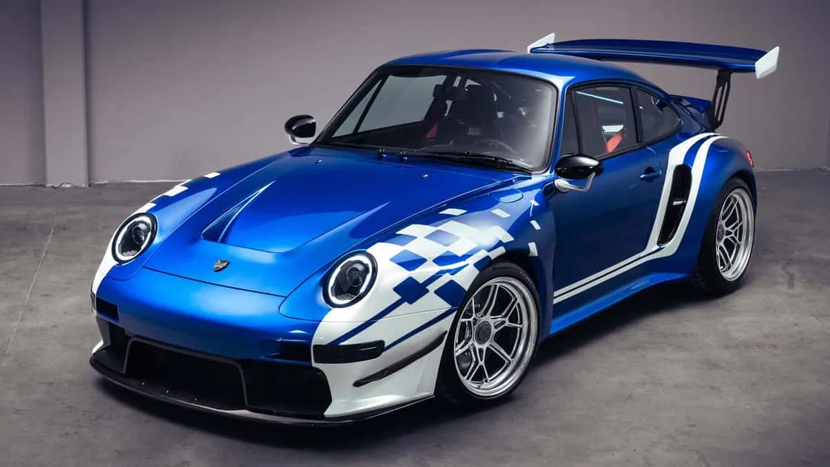 Gunther Werks Brundle Edition Turbo: A 872 hp Tribute to Racing Legend Martin Brundle