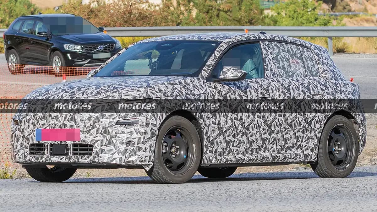 Peugeot E-208 Prototype Spotted Ahead of 2027 Launch