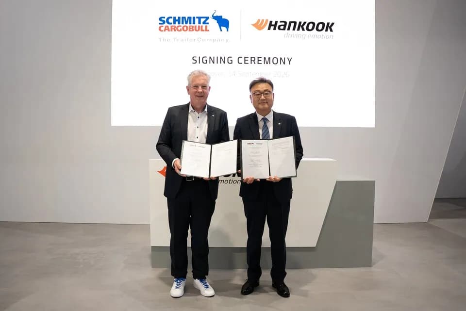 Hankook Tire Partners with Schmitz Cargobull for OE Supply Agreement