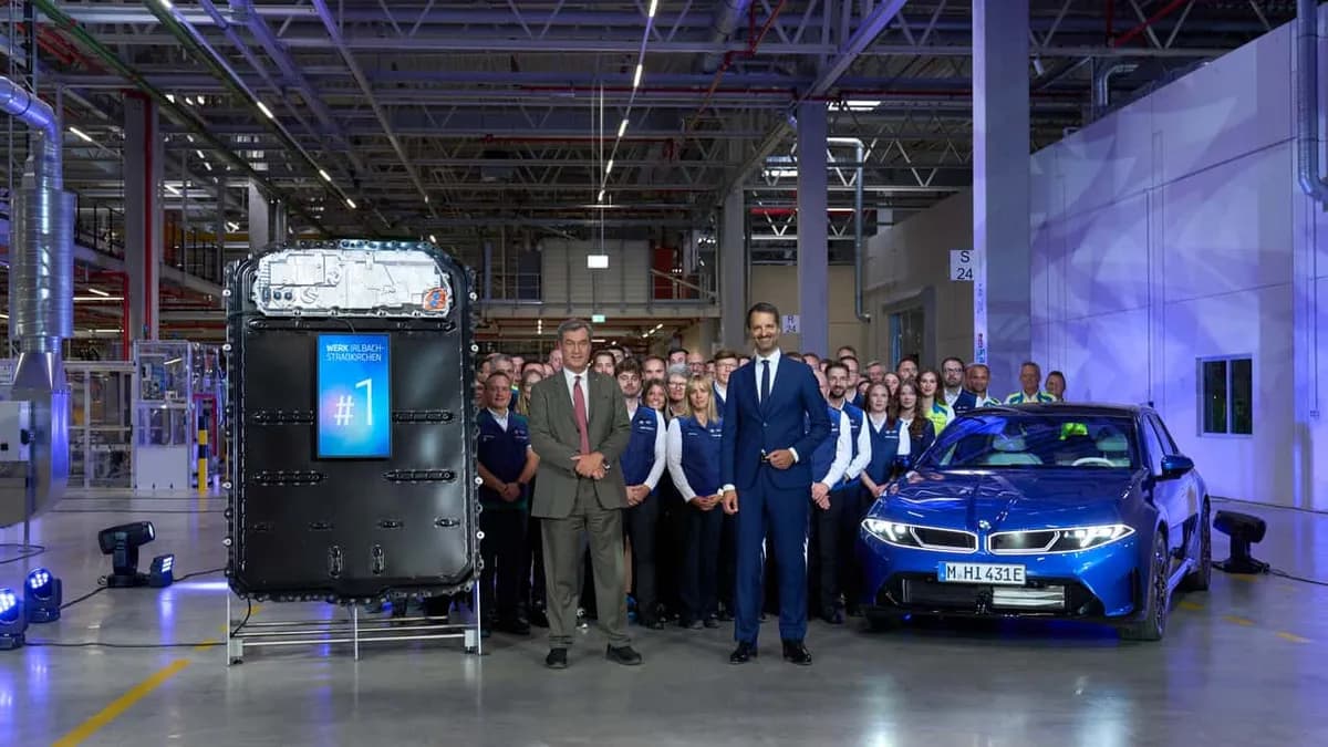BMW Launches New Battery Factory for i3 in Bavaria