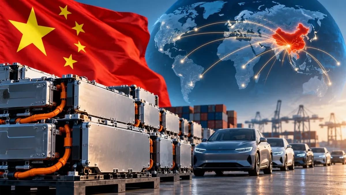 China Dominates 73.3% of the Global Battery Market for Electrified Vehicles