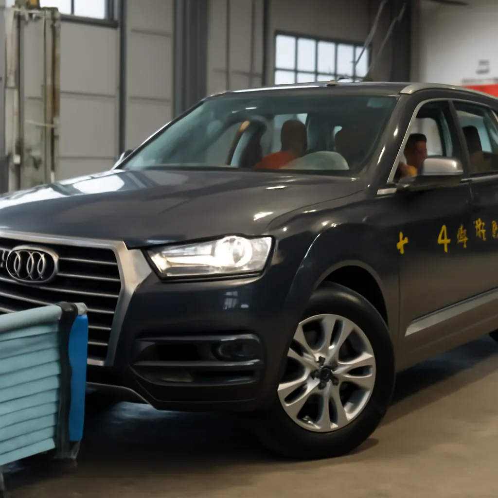 Audi Q7 Achieves 100% in Euro NCAP Post-Crash Safety Rating