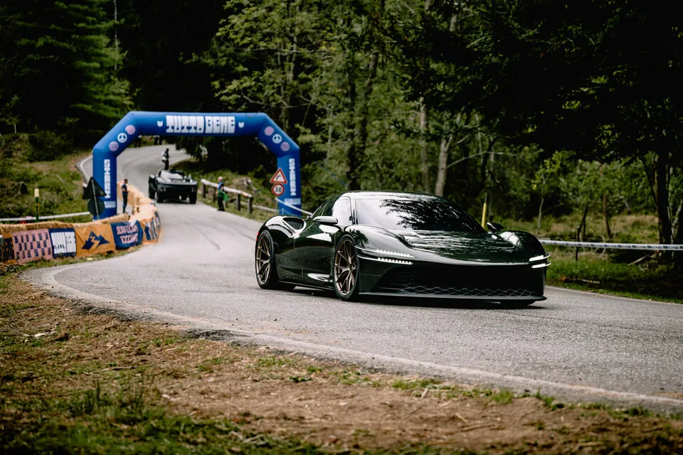Genesis Unveils Magma GT and X Scorpio Concepts at Tutto Bene Hillclimb