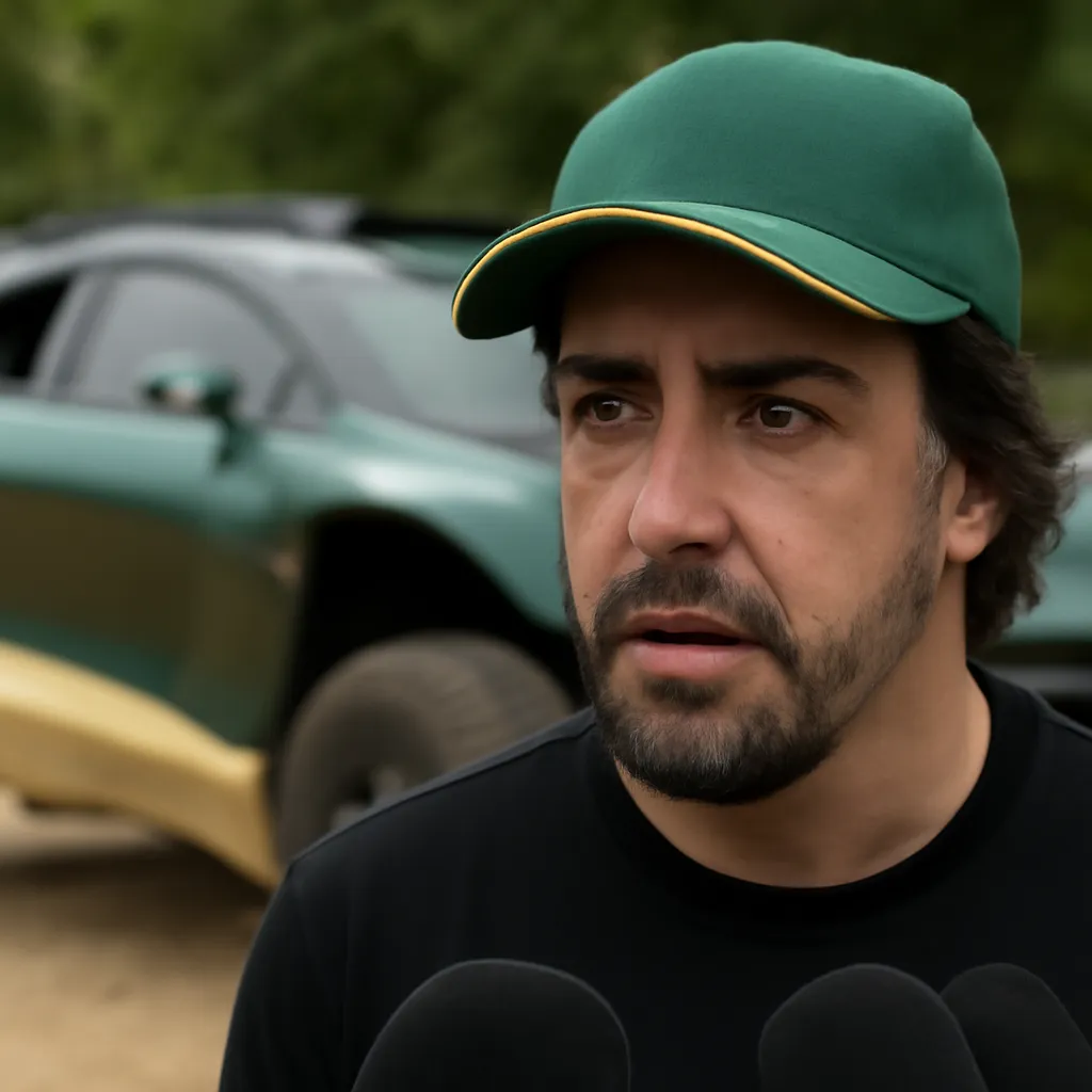 Fernando Alonso Returns to Dakar with Aston Martin Dreadnought