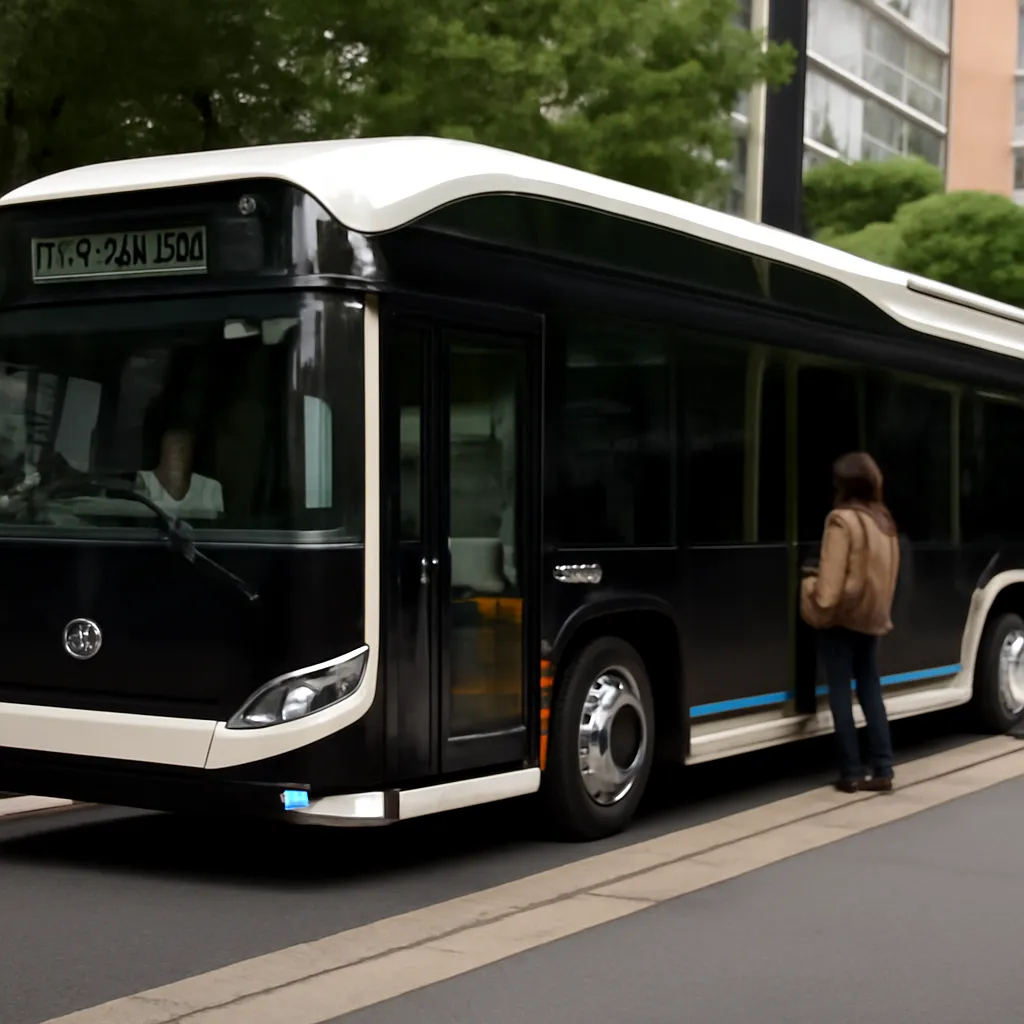Toyota Unveils Second-Generation Hydrogen Bus Sora with 299 HP
