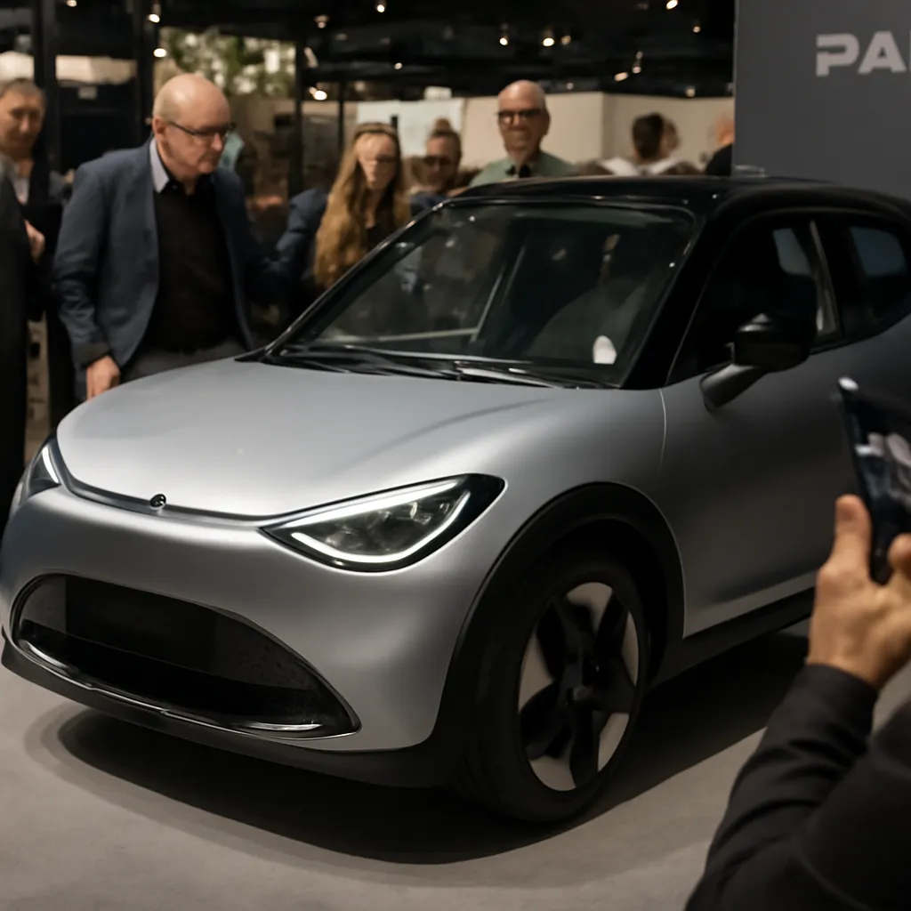 Smart Unveils New Compact EV '#2' at Paris Motor Show