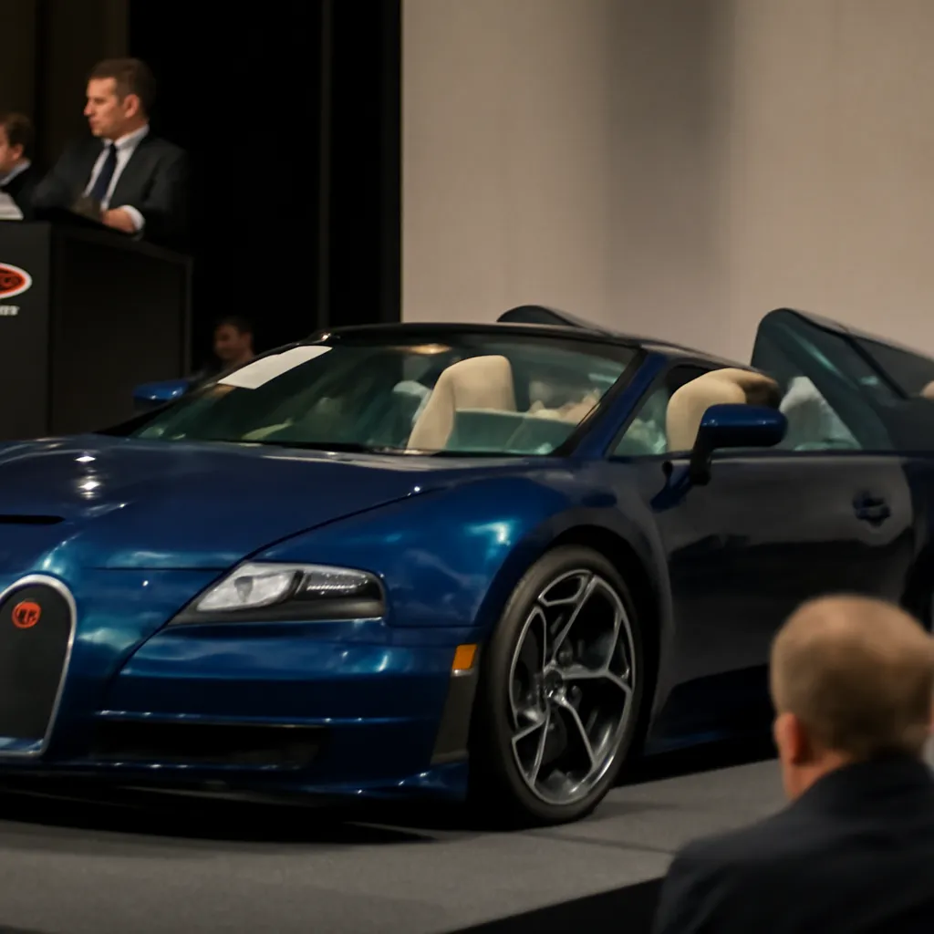 Bugatti Veyron Wimille Sets Auction Record at $5.44 Million