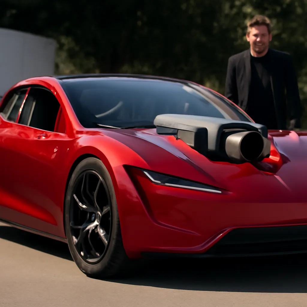 Tesla Unveils Redesigned Roadster with SpaceX Technology