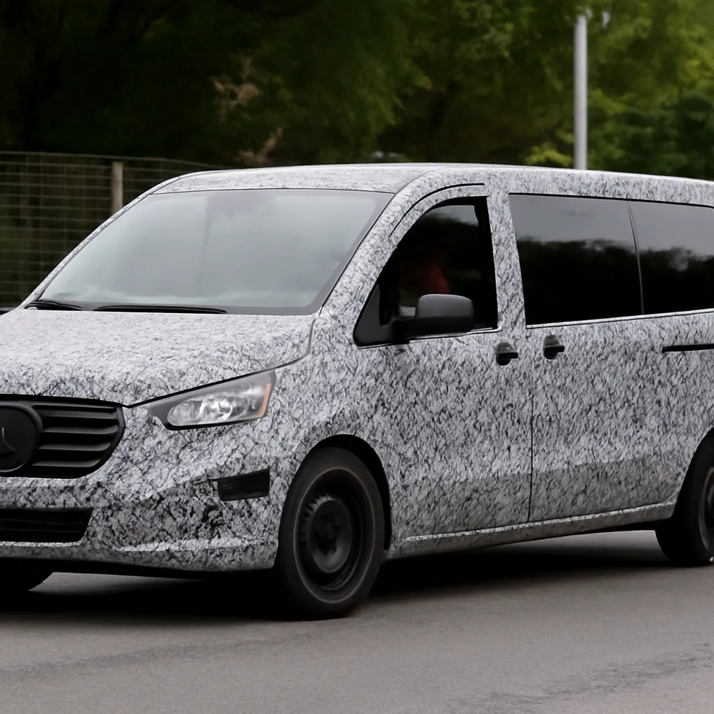 Mercedes VLE Largo: Extended Electric Van Set for 2027 Release