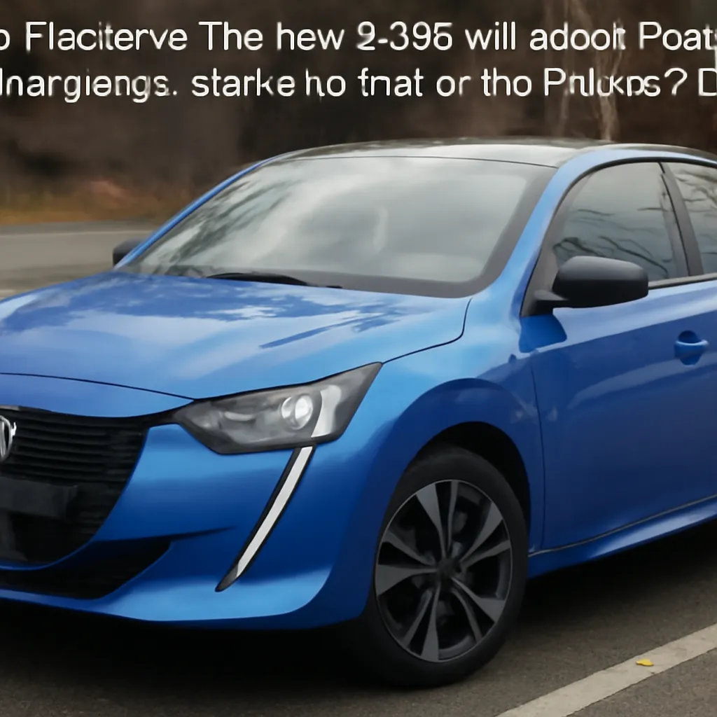 Peugeot E-208 Prototype Spotted Ahead of 2027 Launch