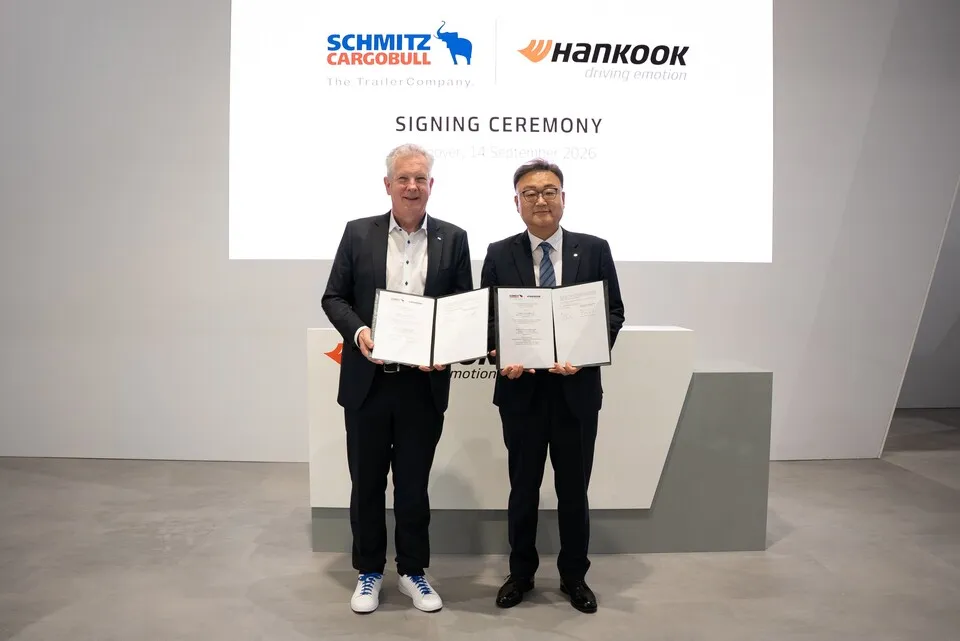 Hankook Tire Partners with Schmitz Cargobull for OE Supply Agreement